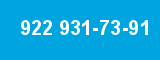 922 931-73-91